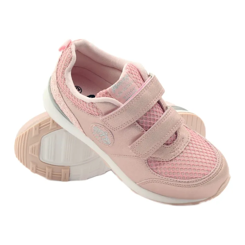 American Club Sports Velcro American 16211 roze