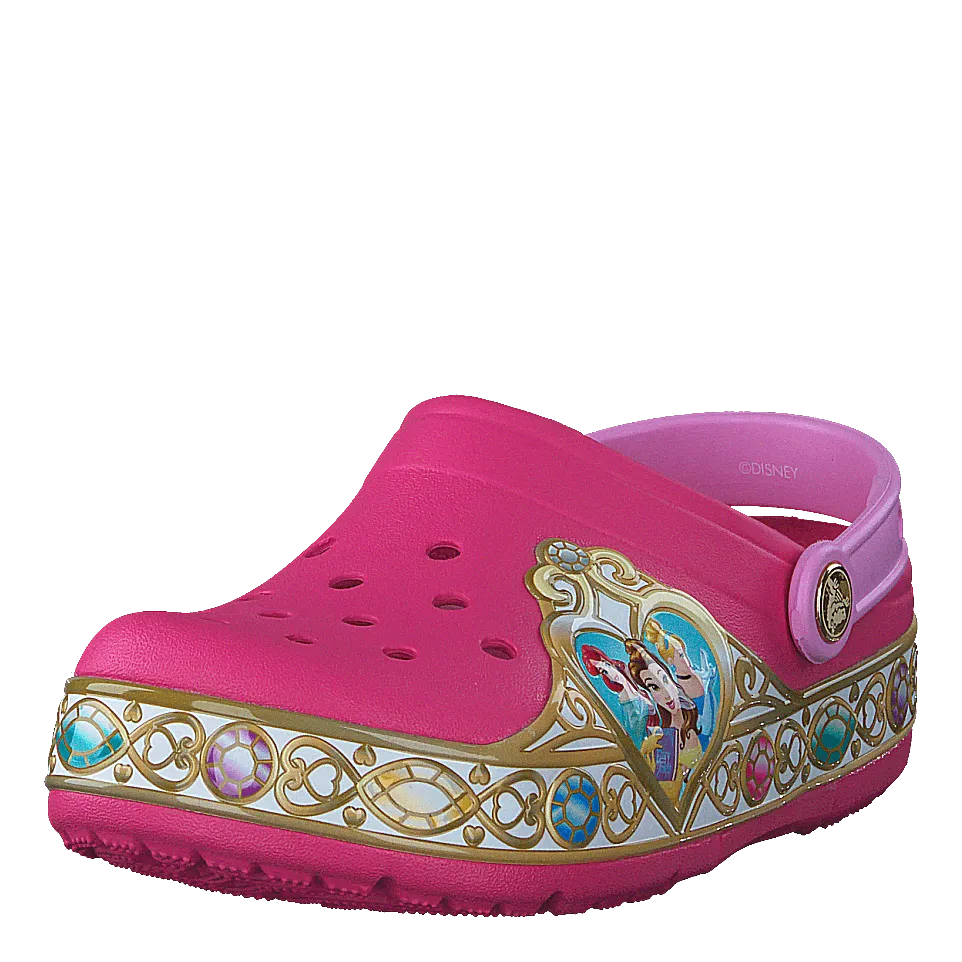 Crocs schoenen Cb Disney Princess Lts Clog K Vibrant Pink