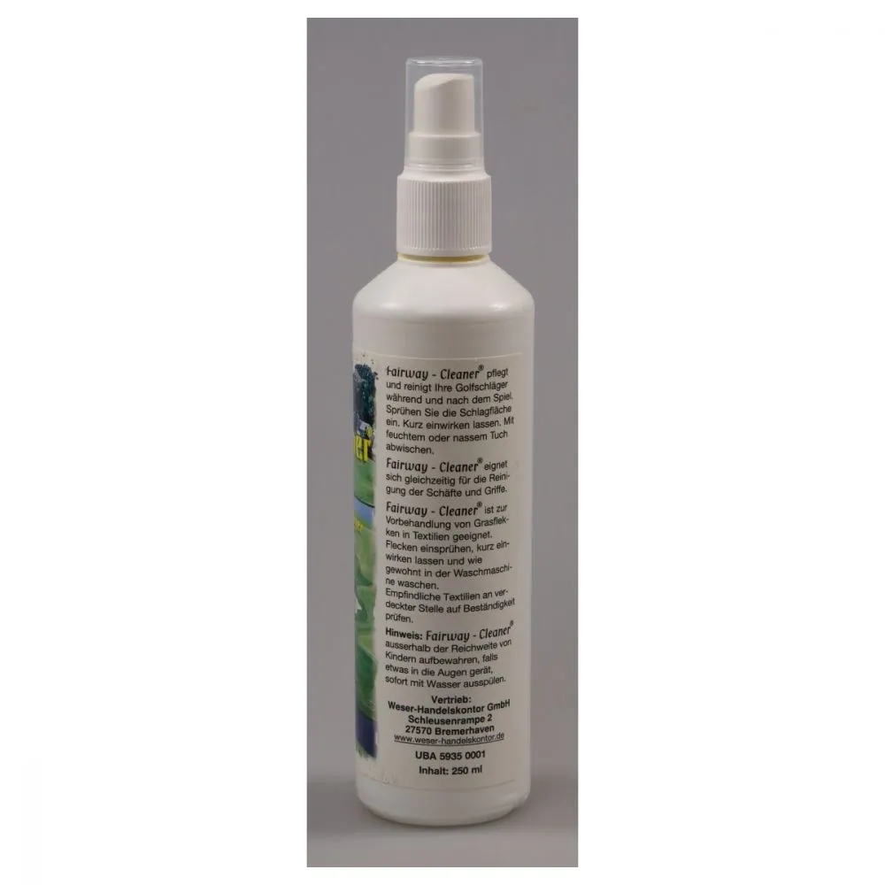Fairway cleaner spray