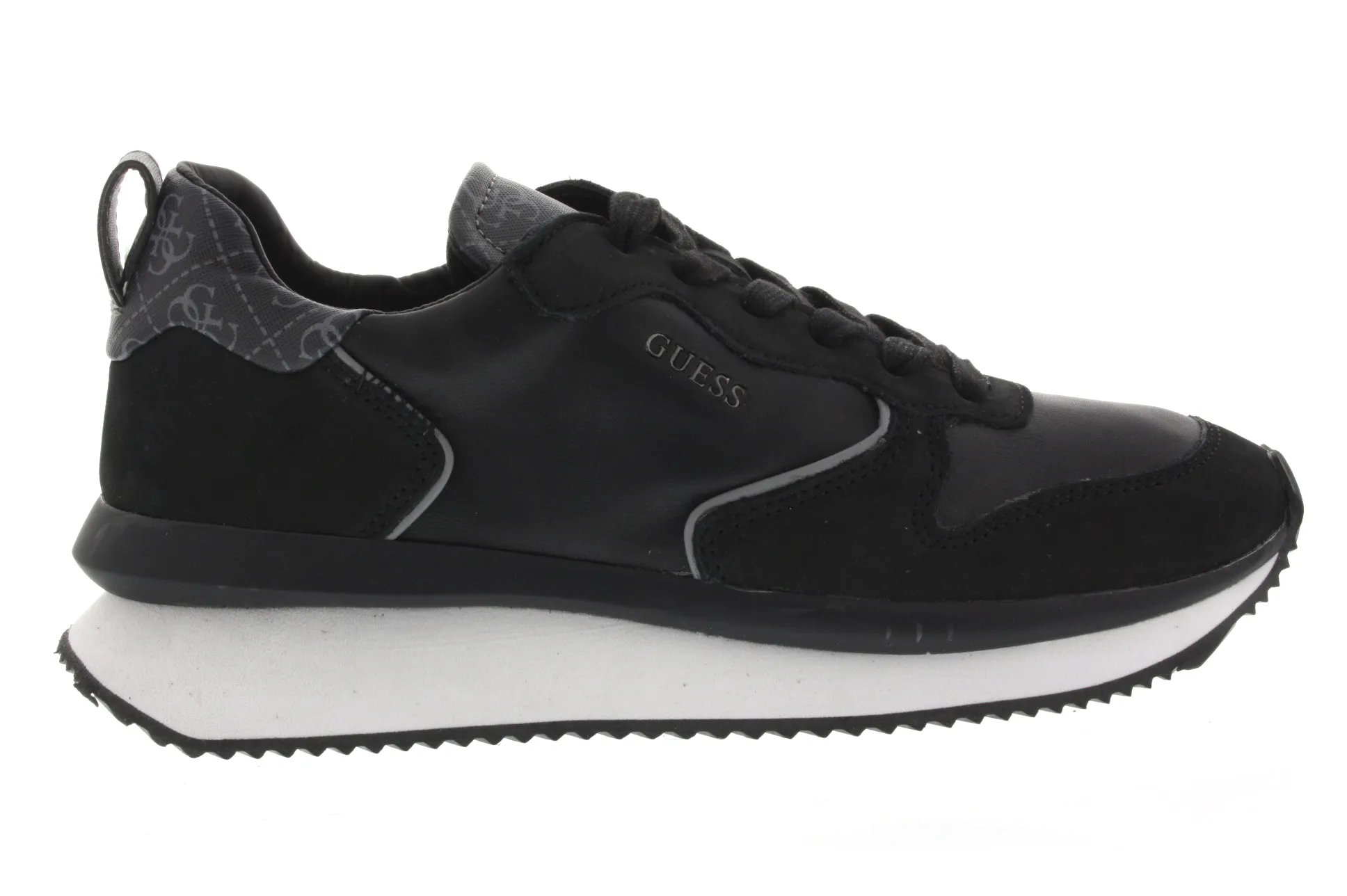 Guess Made Sneaker Sneakers Zwart