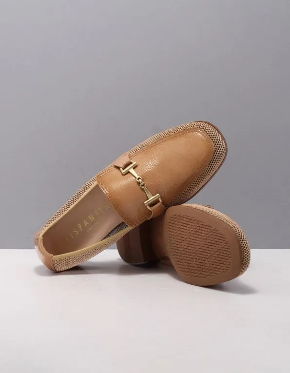 HISPANITAS HV232762  MOCASSINS  DAMES  BEIGE