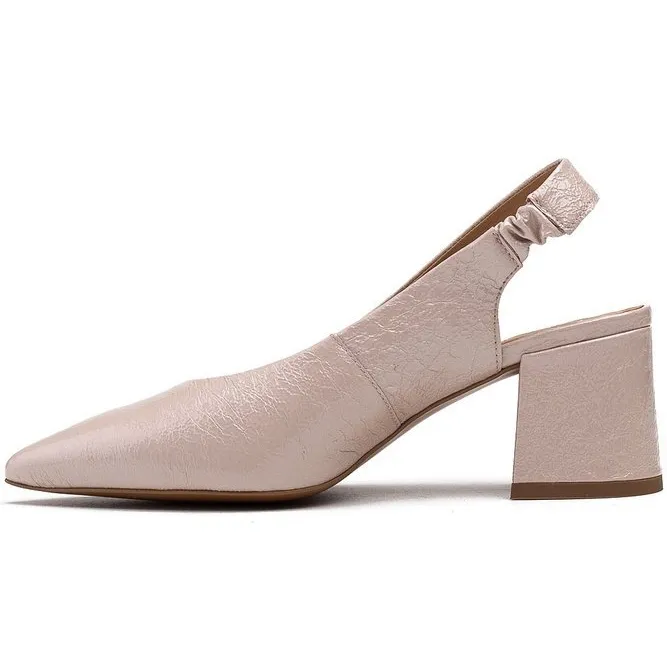 Marco Shoes Beige sandalen 1501P met riempje en rubber