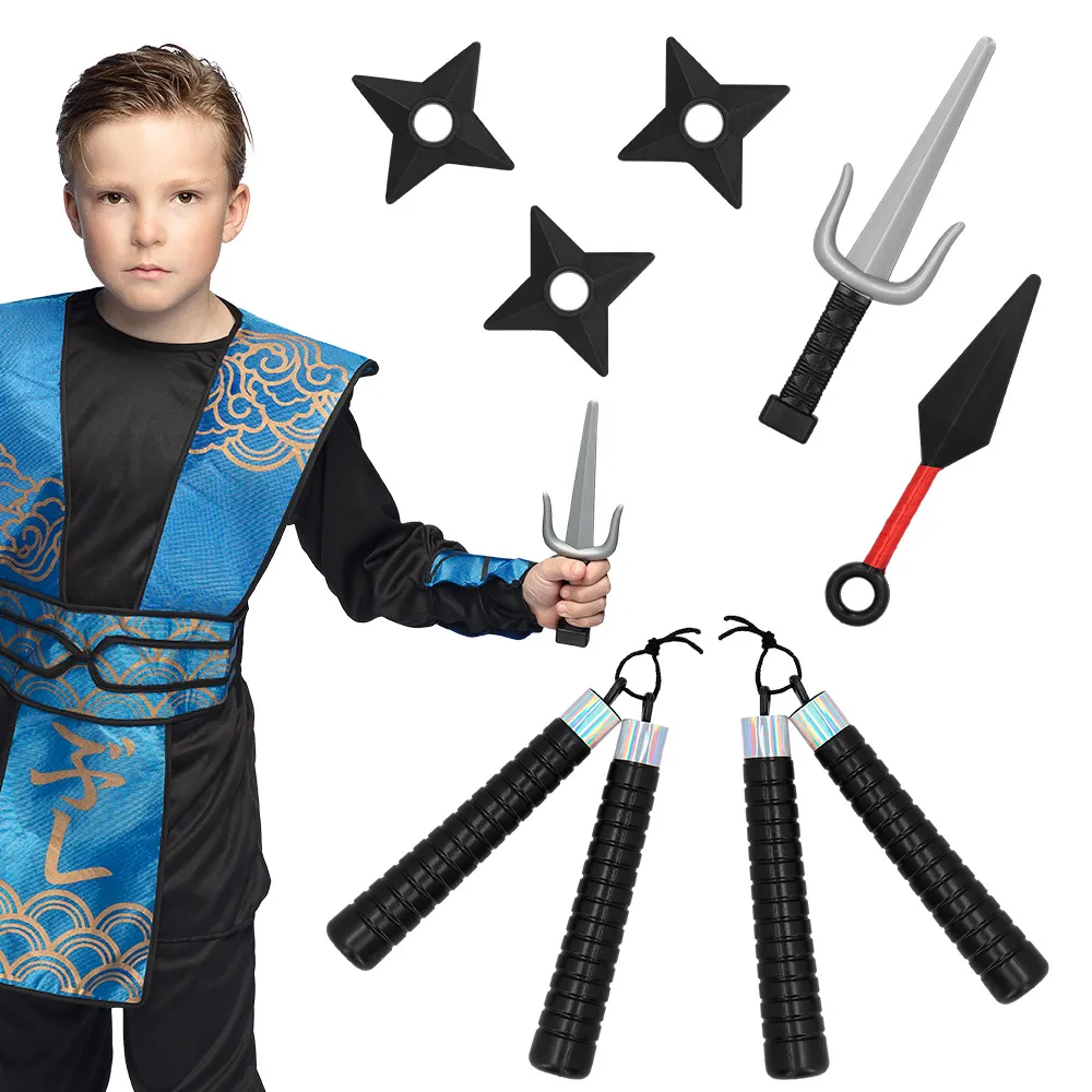 NINJA SPEELGOED WAPENS 7DELIGE SET