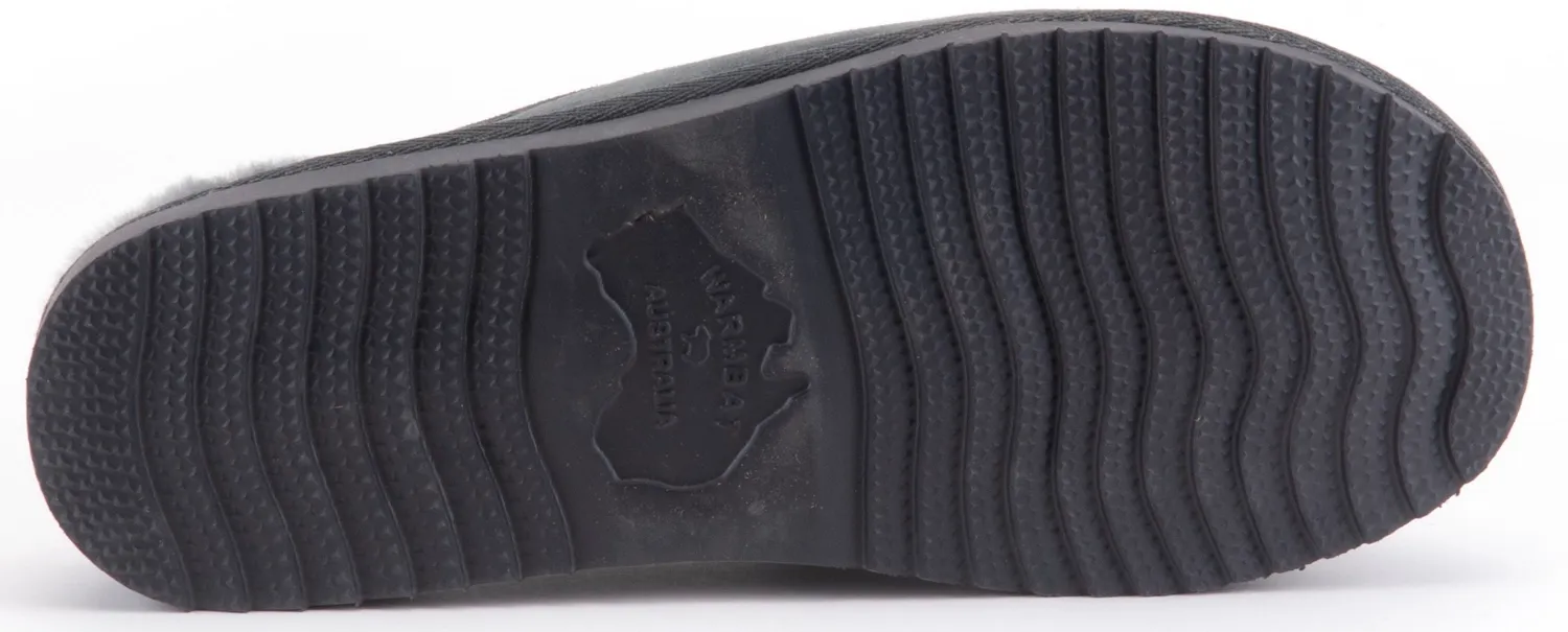 Pantoffel Warmbat Kids Classic Suede Dk Grey