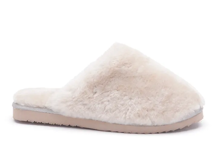 Pantoffel Warmbat Women Mungo Fur Stone