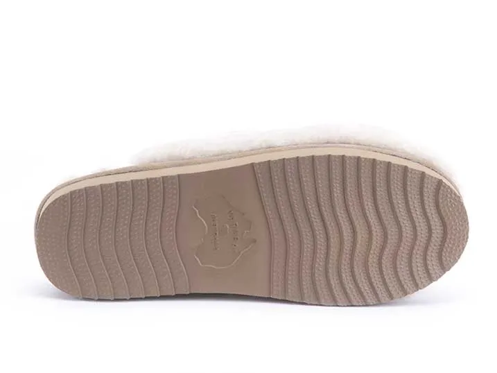 Pantoffel Warmbat Women Mungo Fur Stone