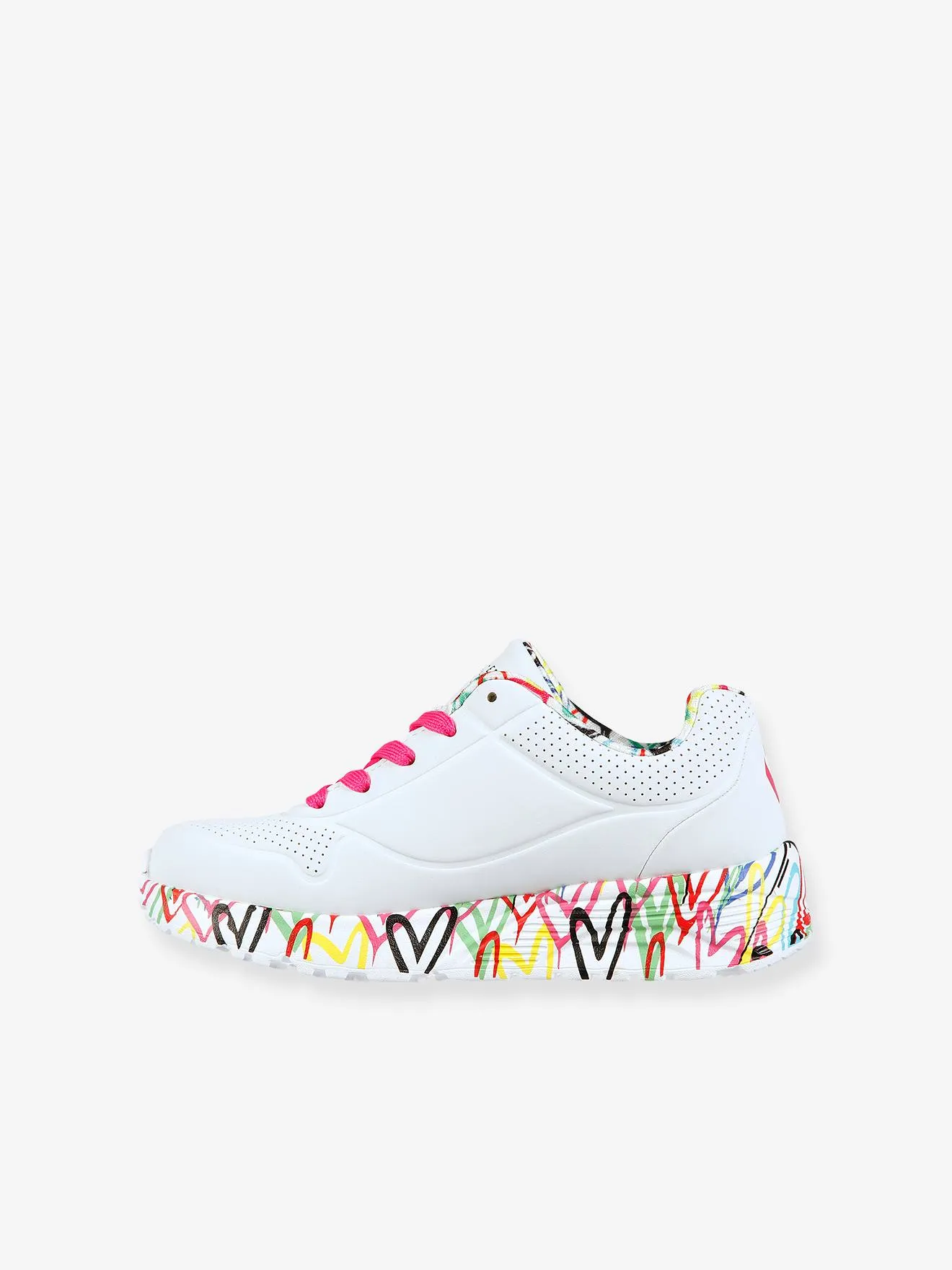SKECHERS  KINDERSNEAKERS UNO LITE  LOVELY LUV 314976LWMLT SKECHERS®  WIT