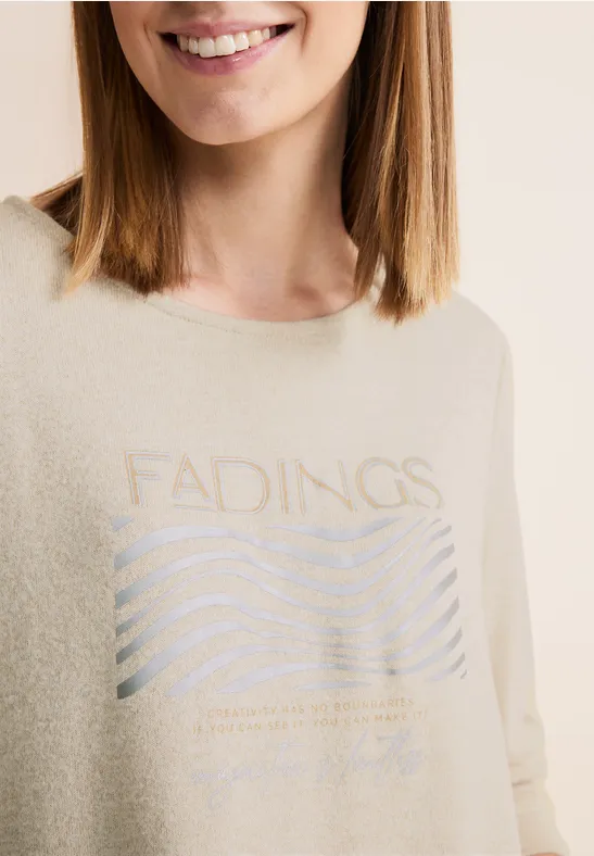 Street One Shirt met partprint