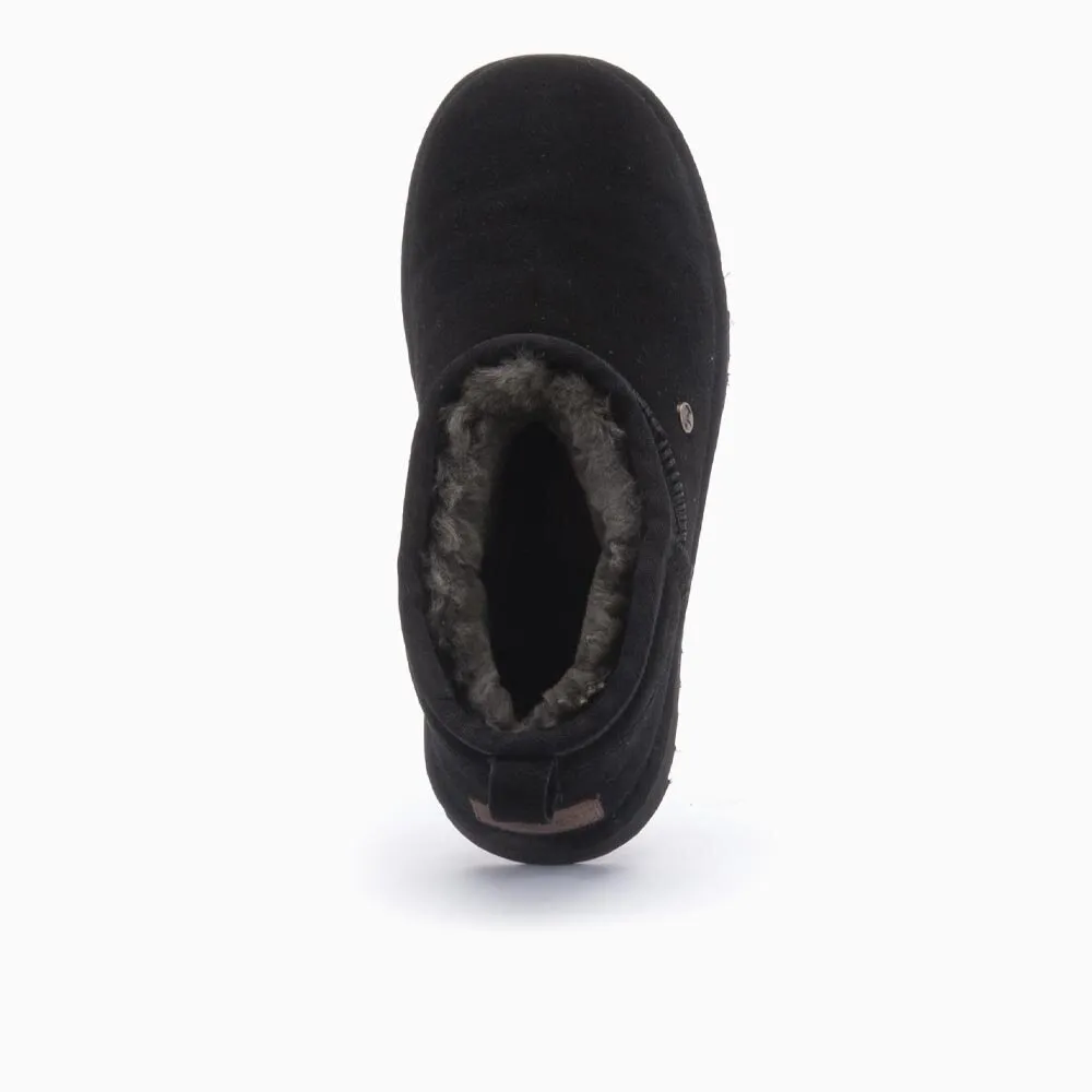 WARMBAT  DURACK BLACK  DAMES PANTOFFELS  DRC321099