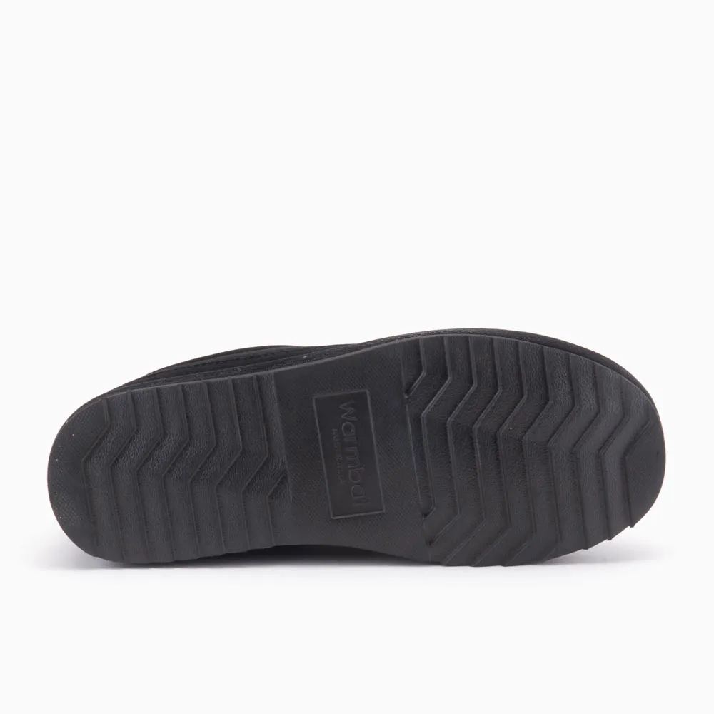 Warmbat Ebor heren suède black