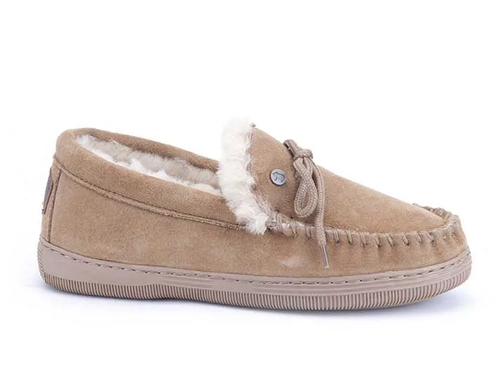 Warmbat Pantoffels bruin