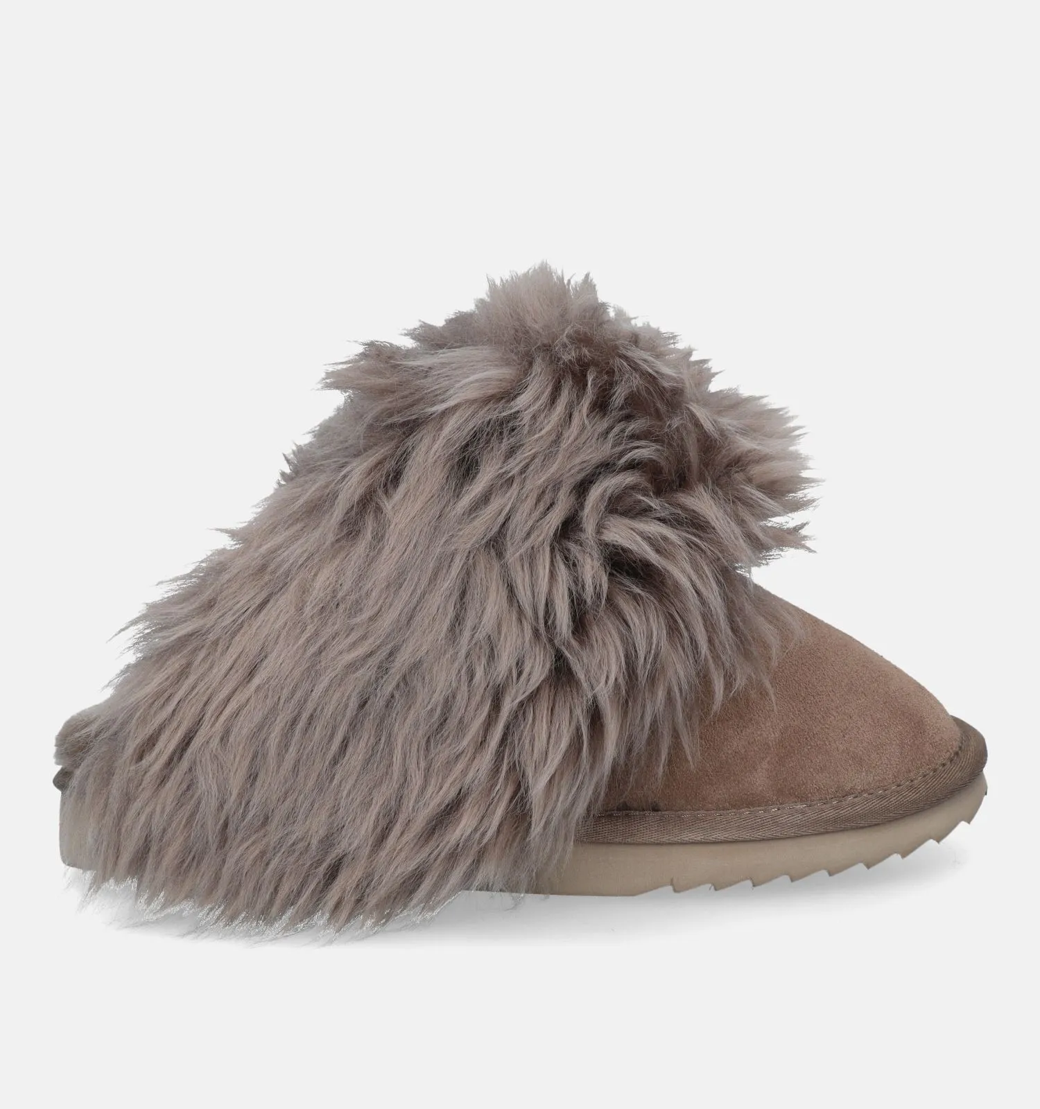 Warmbat Pantoffels taupe