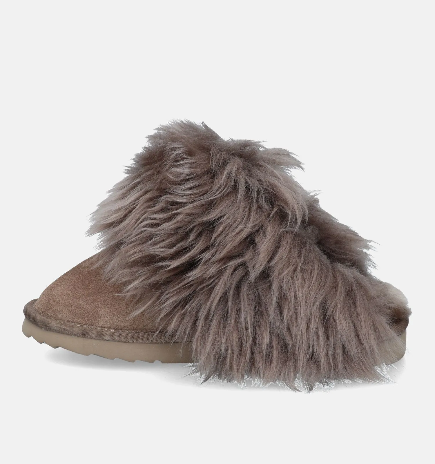 Warmbat Pantoffels taupe