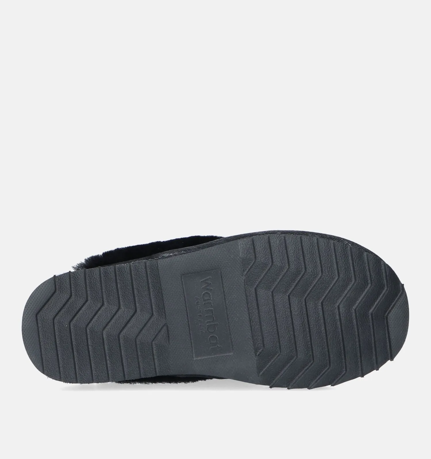 Warmbat Pantoffels zwart